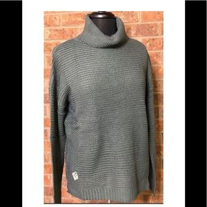 Simply Southern dark gray turtleneck